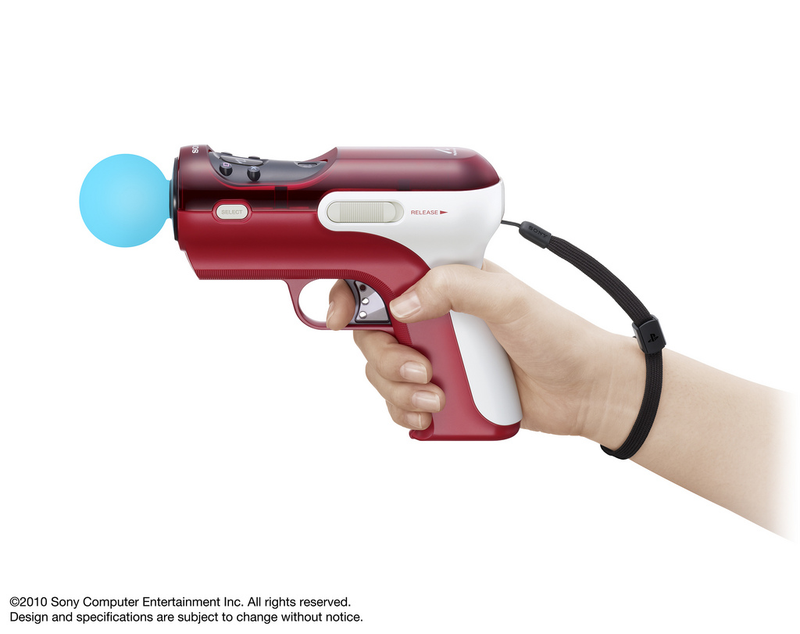 Illustration for article titled A Closer Look At PlayStation Move's Plastic Gun